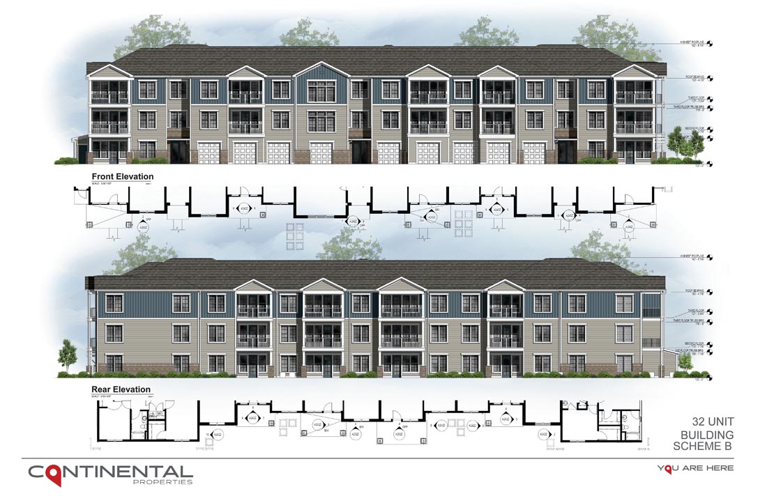 Building Elevation Drawing