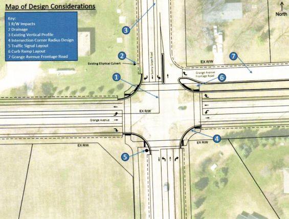 Map of Intersection