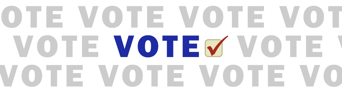 Vote header graphic